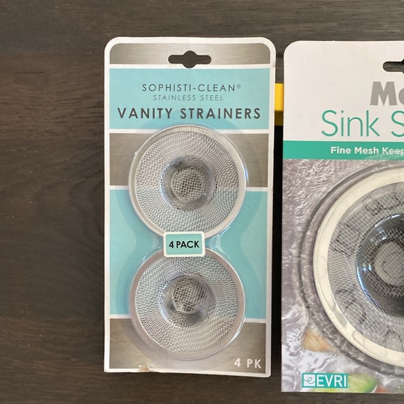 Mesh Sink Strainer and Vanity Strainers - Picture 3 of 4